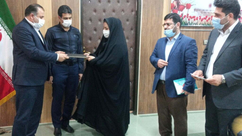بانوی مسجدسلیمانی سرپرست اداره تعاون روستایی شهرستان مسجدسلیمان شد
